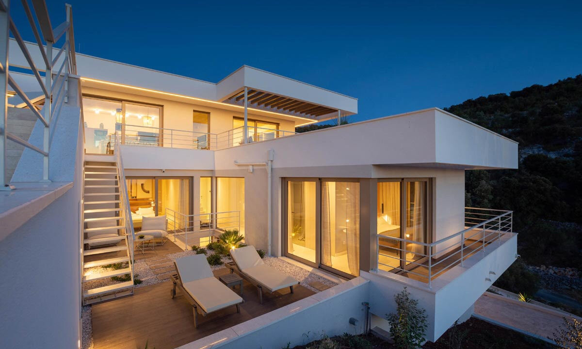 Kürzlich erbautes modernes Villa am Meer - Rogoznica.