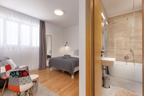 Freies Klettern Ultramodernes Haus - Raum Zadar