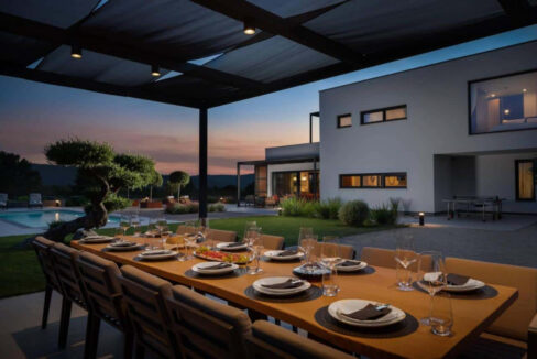 Erstaunliches modernes Haus bei Sibenik