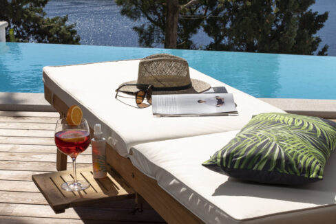 Blick auf die Altstadt von Dubrovnik, Villa Dubrovnik