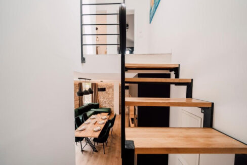 Neue moderne Villa aus Stein in der Region Zadar