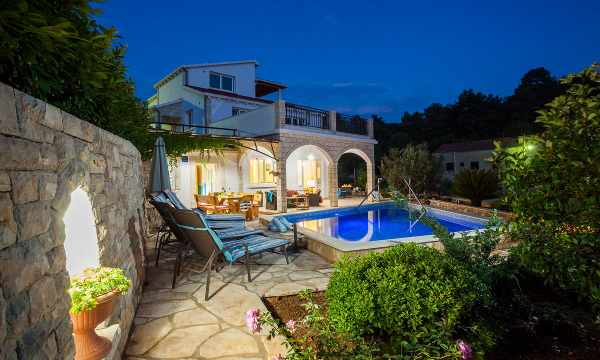 Haus am Meer in der Bucht - Insel Korcula