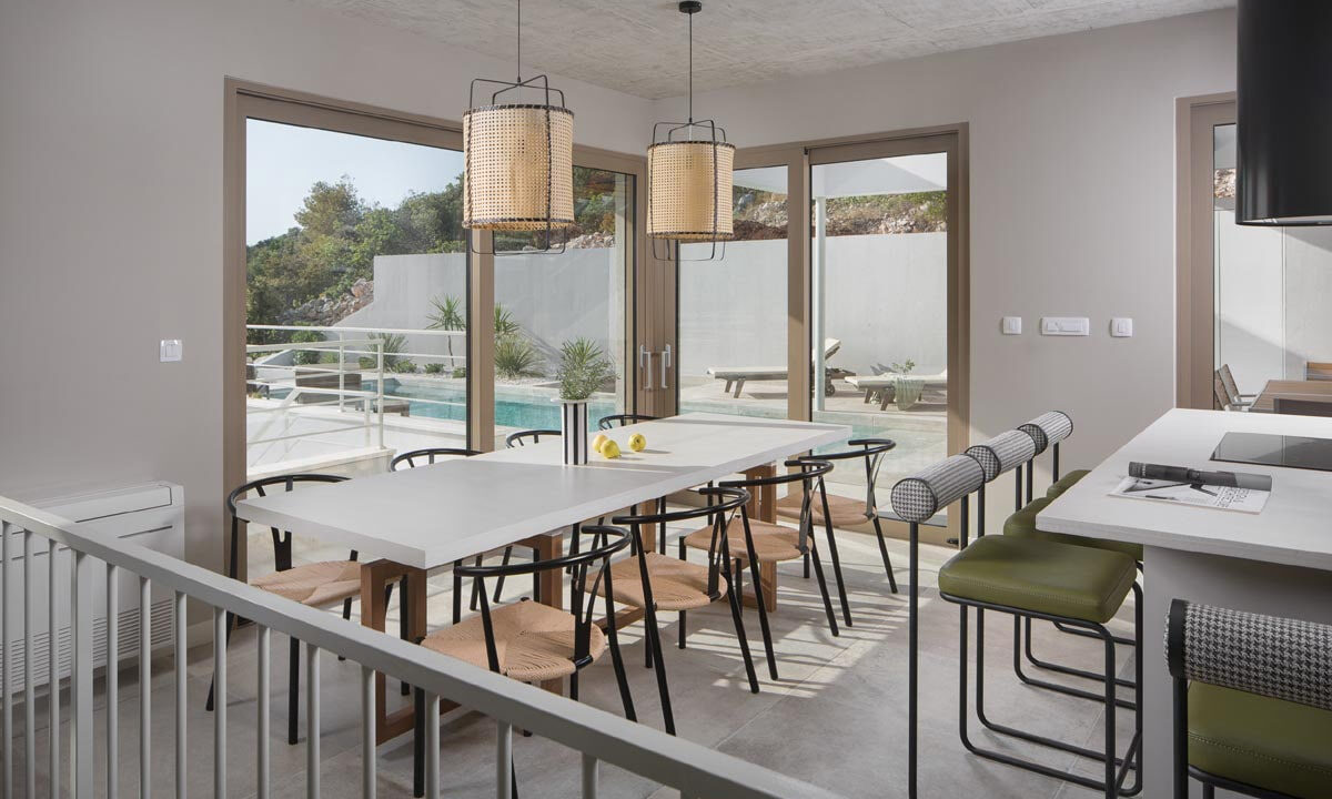 Kürzlich erbautes modernes Villa am Meer - Rogoznica.