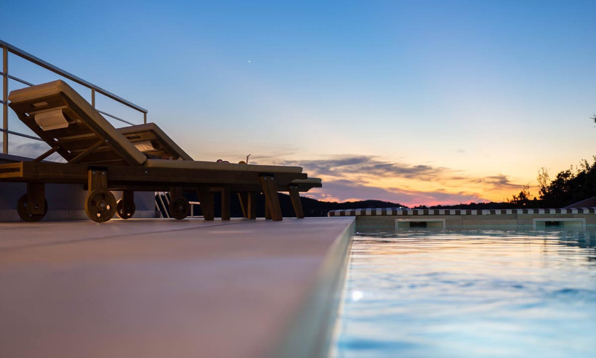 Kürzlich erbautes modernes Villa am Meer - Rogoznica.