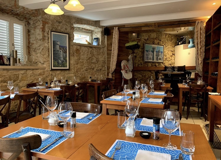 Haus mit Restaurant - Blick auf die Altstadt von Dubrovnik