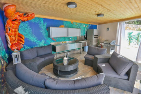 Luxus-Design-Villa mit Meerblick in Split