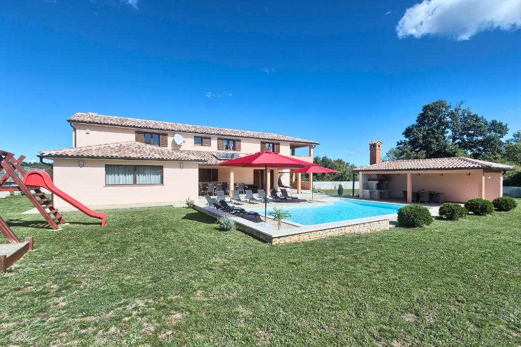 Wunderschöne moderne Villa - Rojnici, Region Istra