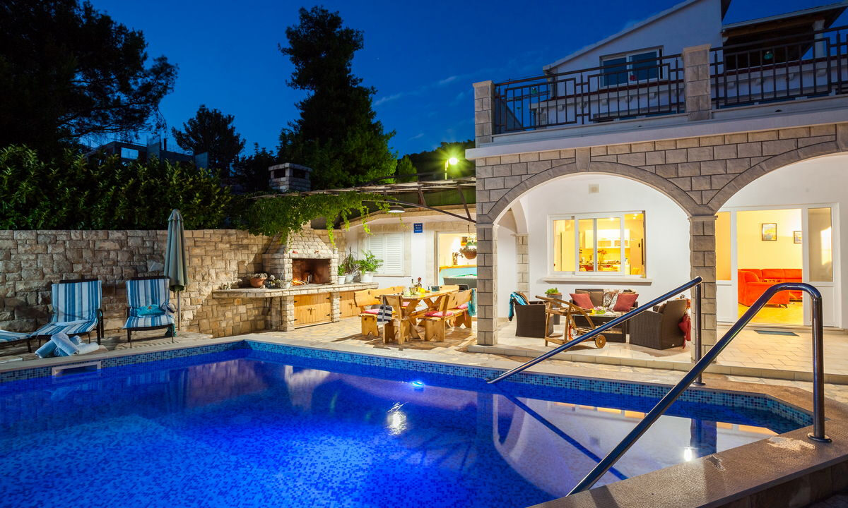 Haus am Meer in der Bucht - Insel Korcula