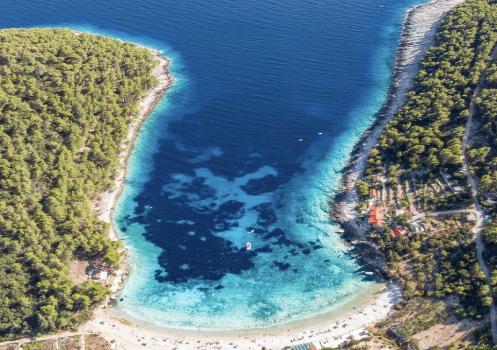 Steinhaus auf der Insel Hvar