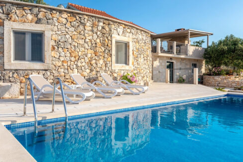 Steinhaus auf der Insel Brac