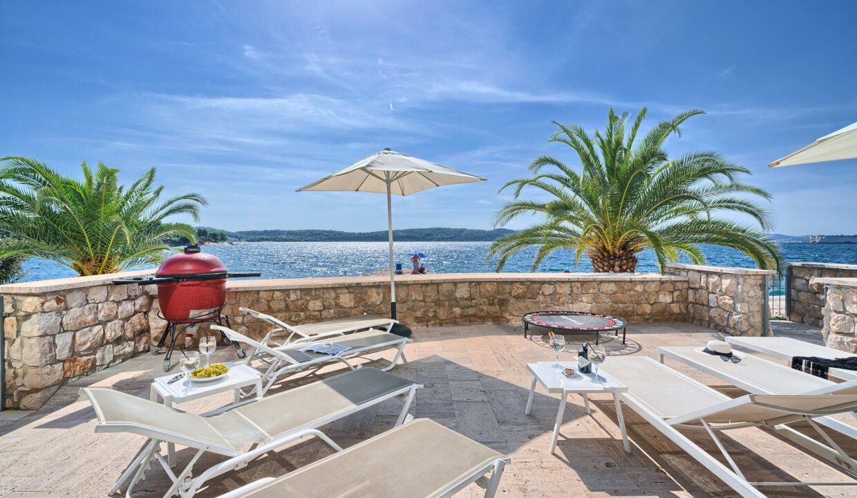 Haus am Meer bei Trogir