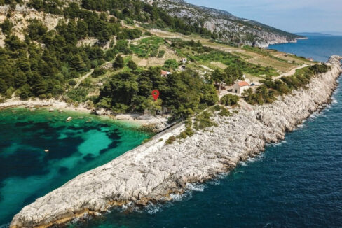 Haus am Meer auf der Insel Hvar