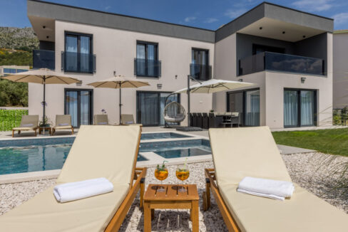 Neues Meerblick-Ferienhaus Podstrana