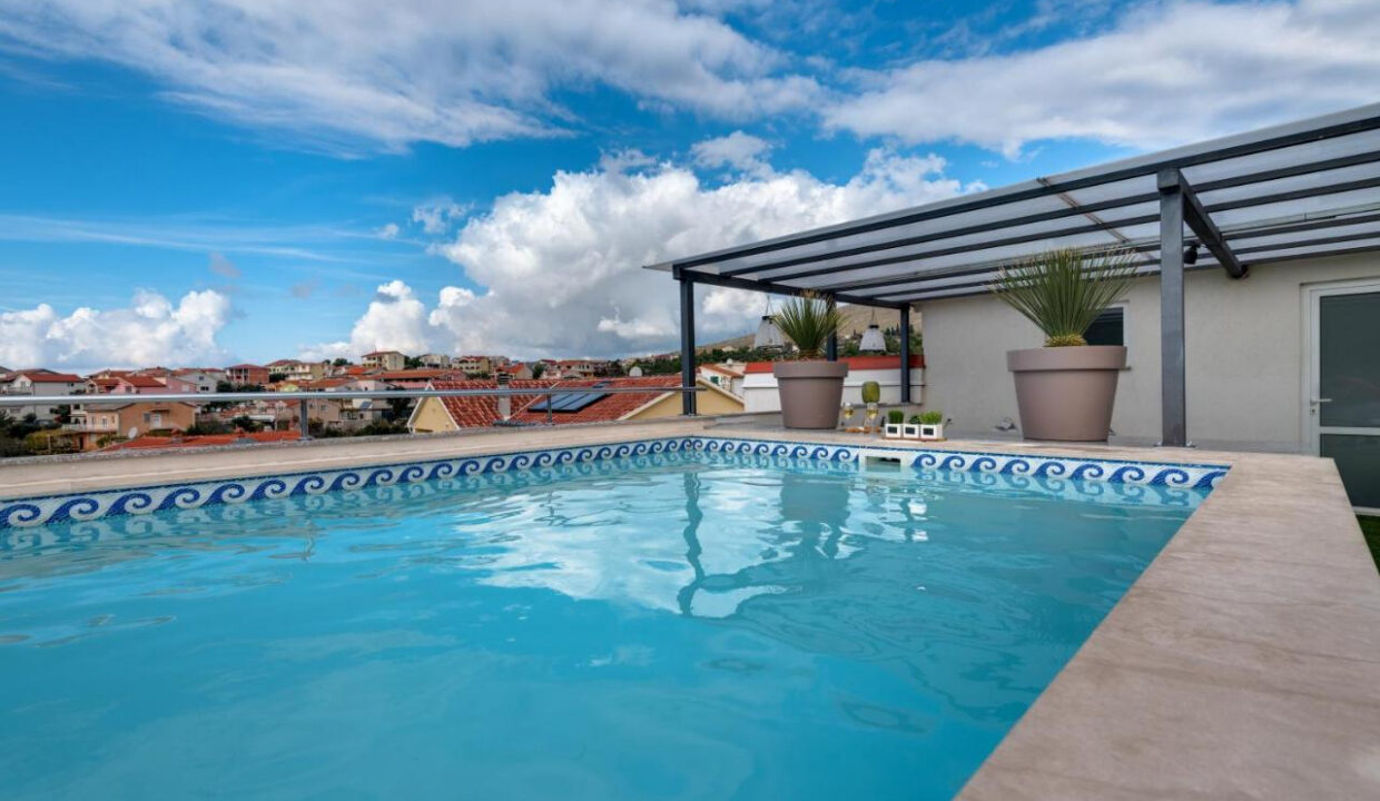 Haus am Wasser in Sibenik