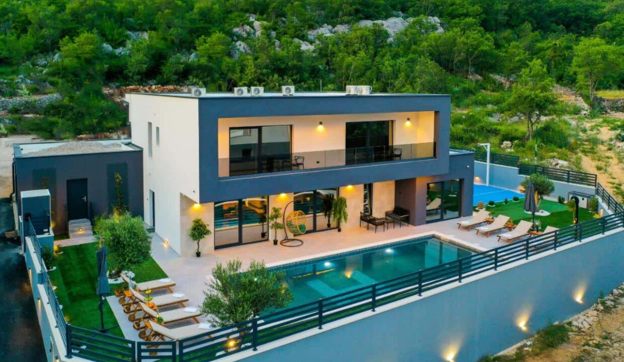 Modernes Haus bei Makarska