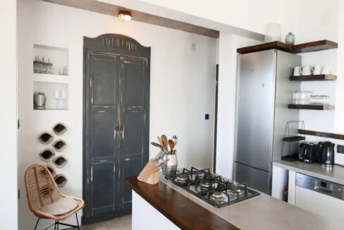 Weißes Haus mit Meerblick auf der Insel Vis