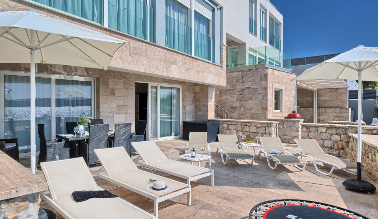 Haus am Meer bei Trogir