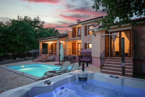 Traditionelles Haus in der Nähe von Porec