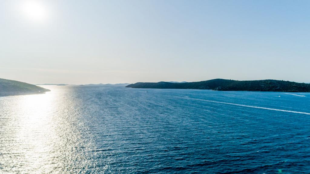 Haus am Meer in der Nähe von Šibenik