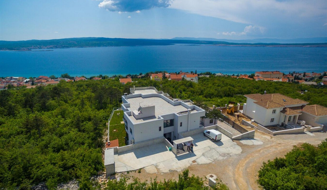 Grundstück mit Meerblick in Crikvenica