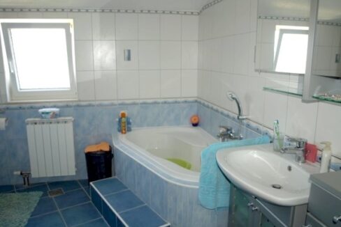 Bathroom blue