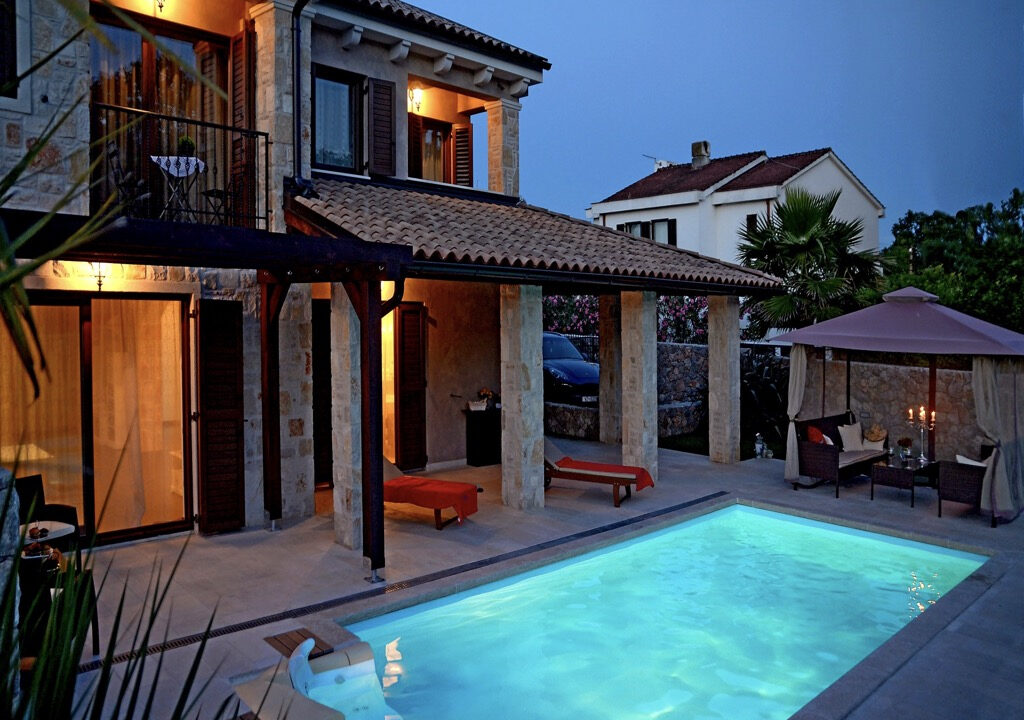 Steinhaus auf der Insel Krk