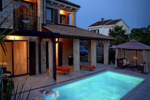 Steinhaus auf der Insel Krk