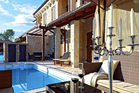 Steinhaus auf der Insel Krk