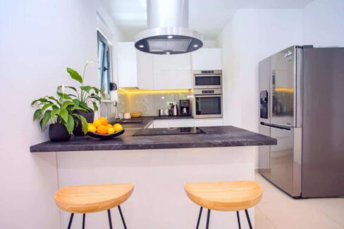 Modernes Haus in der Region Omis