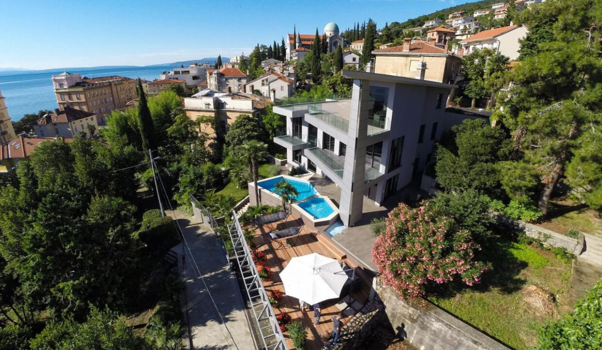 Wohnungen Haus in Opatija