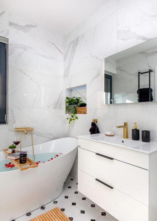 Neue moderne Villa bei Pula