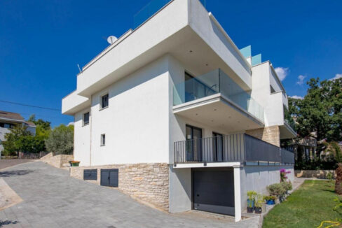 Schönes Haus bei Opatija