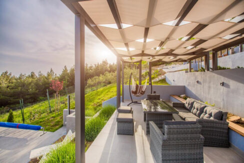 Villa mit Meerblick in einem Vorort von Split
