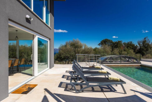 Villa mit Meerblick bei Labin