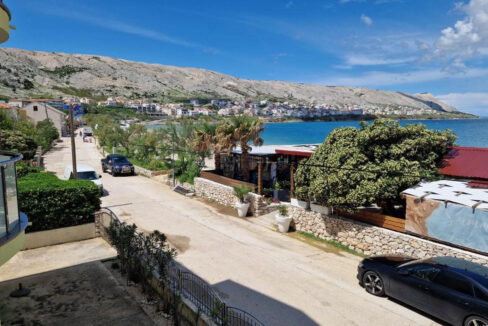 Haus am Strand auf der Insel Pag