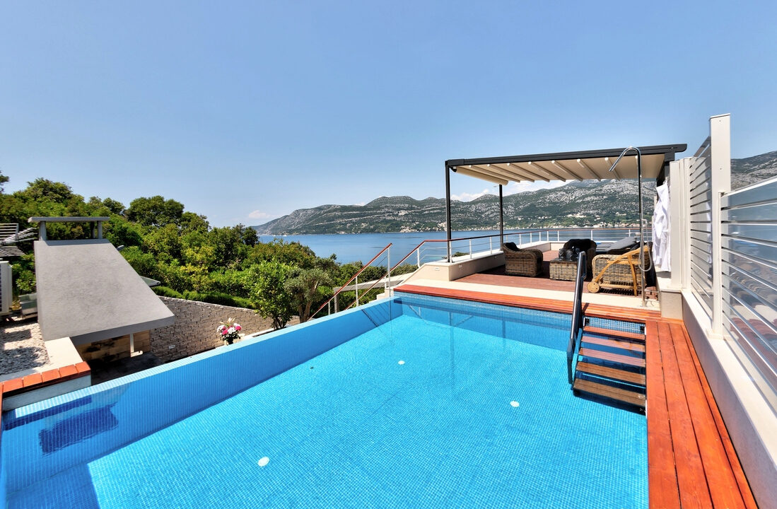 2 luxuriöse Villen auf der Insel Korcula