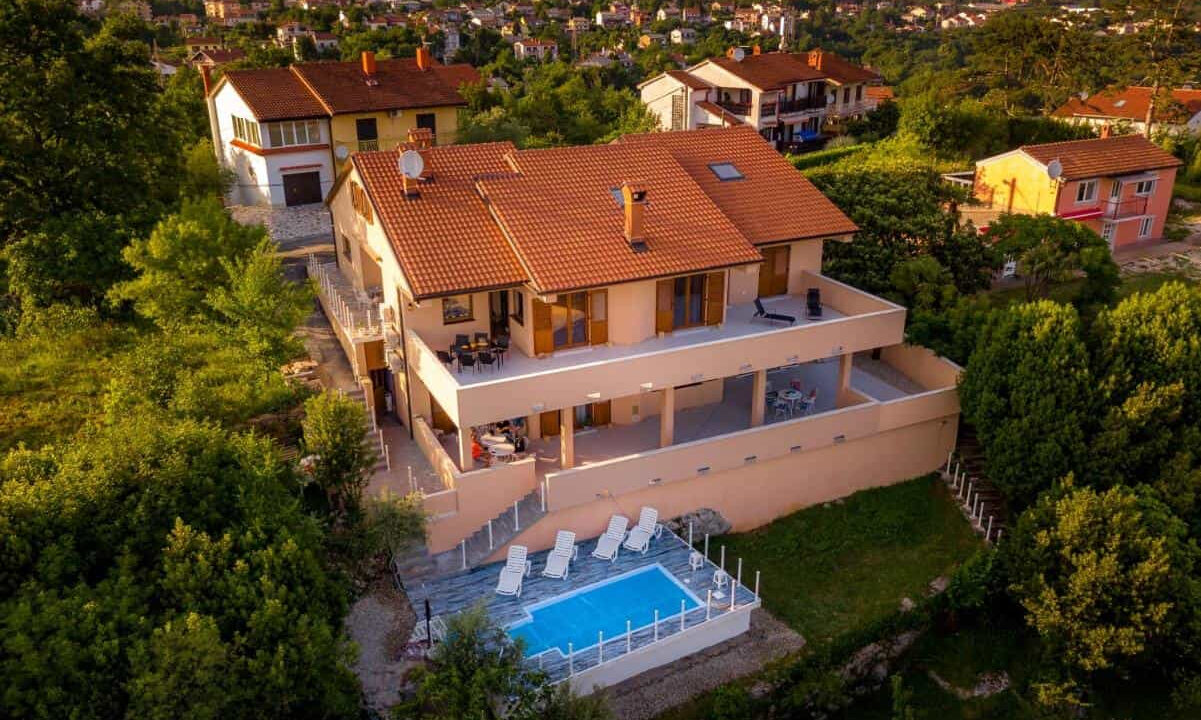 Schöne Villa mit Meerblick in Opatija